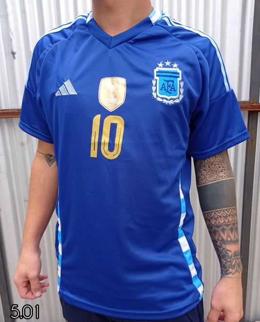 CAMISETA ARGENTINA ALTERNATIVA ADULTO NAC/