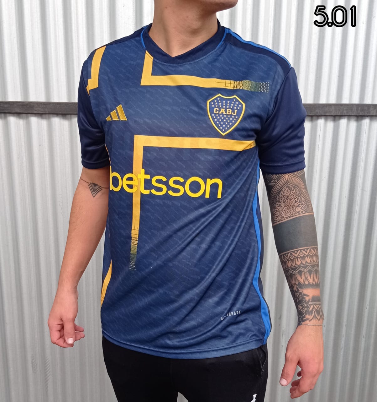 CAMISETA BOCA JUNIORS ALTERNATIVA NAC