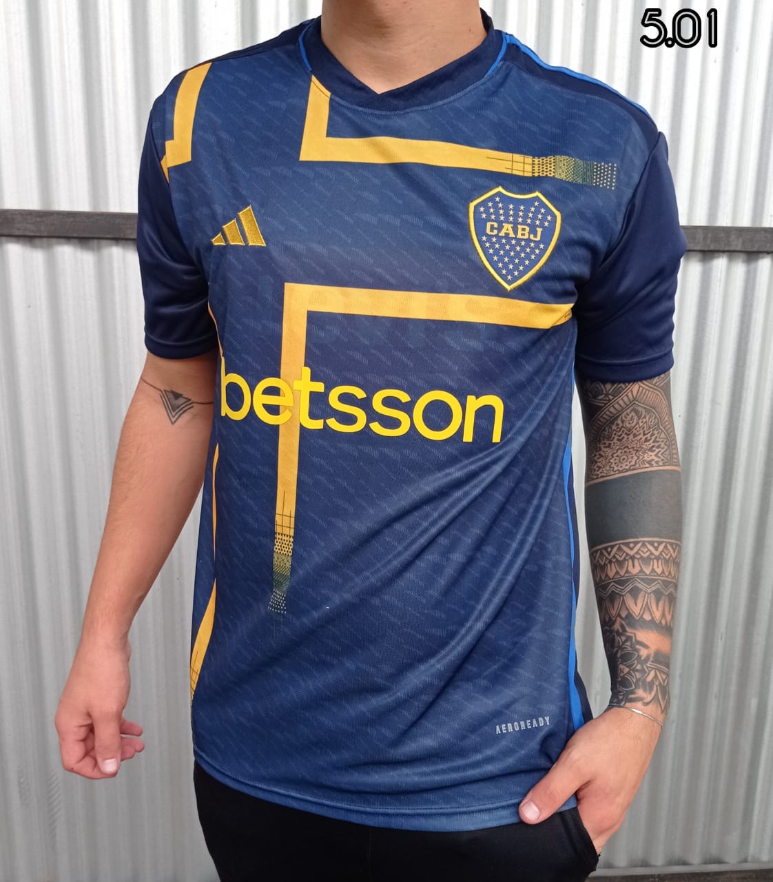 CAMISETA BOCA JUNIORS ALTERNATIVA NAC